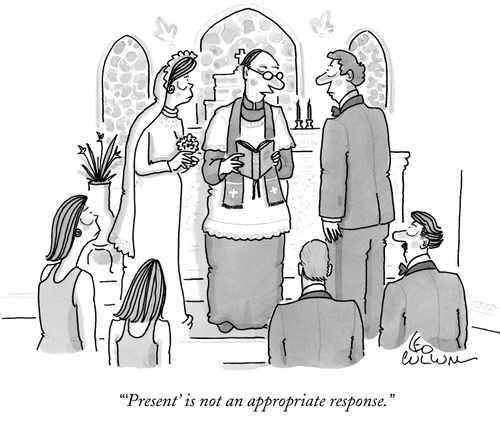 "'Present' is not an appropriate response."