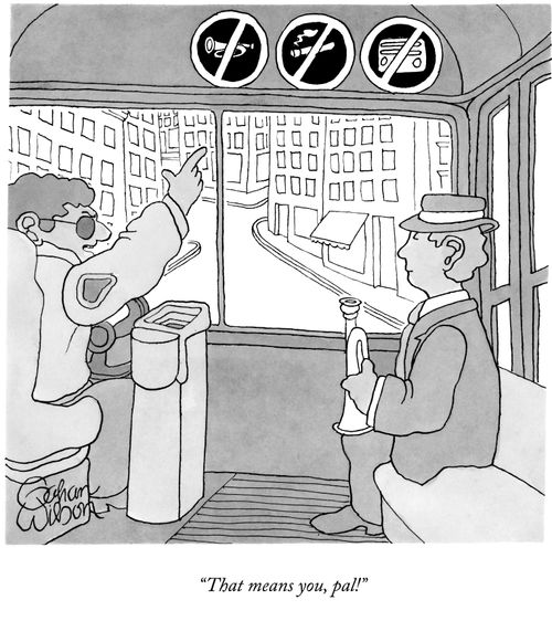 "That means you, pal!"