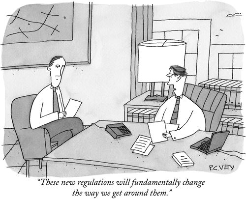 "These new regulations will fundamentally change the way we get around them."
