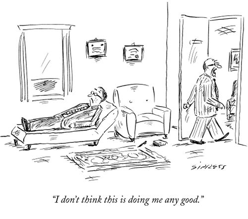 "I don't think this is doing me any good."