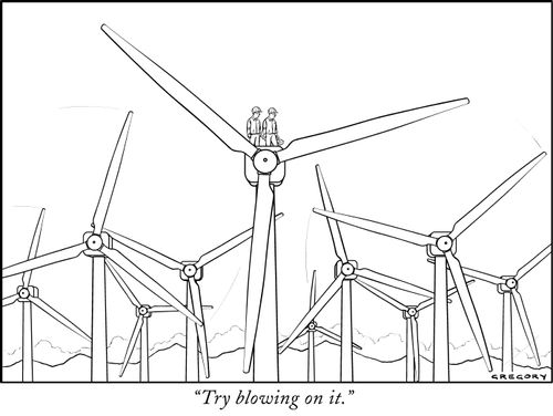 "Try blowing on it."