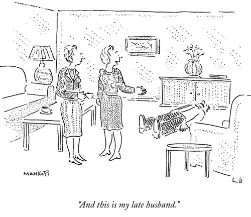 "And this is my late husband."