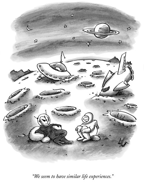 "We seem to have similar life experiences."