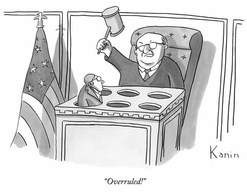 "Overruled!"