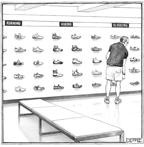 Blogging Shoes