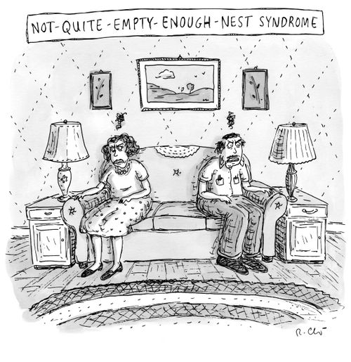 Not-quite-empty-enough-nest Syndrome
