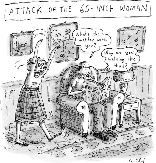 Attack of the 65 - Inch Woman