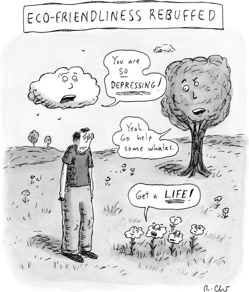 Eco-Friendliness Rebuffed