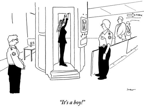 "It's a boy!"
