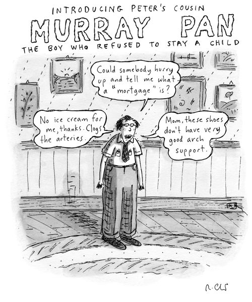 Introducing Peter's Cousin - Murray Pan - The Boy Who Refused To Stay A Child