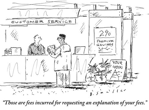 "Those are fees incurred for requesting an explanation of your fees."