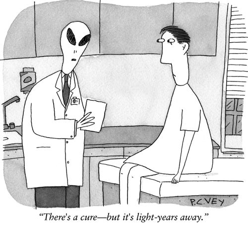 "There's a cure—but it's light-years away."