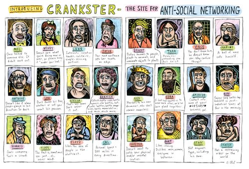 Crankster - The Site For Anti-Social Networking