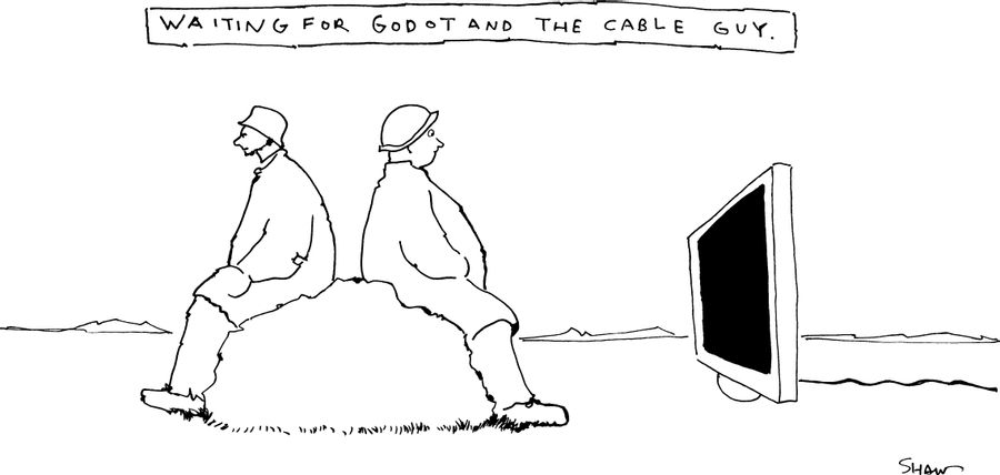 Waiting For Godot And The Cable Guy