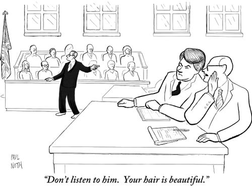 "Don't listen to him. Your hair is beautiful."