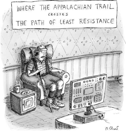 Where the Appalachian Trail Crosses the Path of Least Resistance