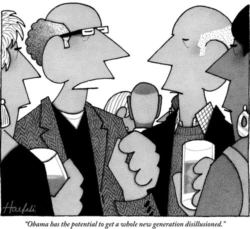 "Obama has the potential to get a whole new generation disillusioned."