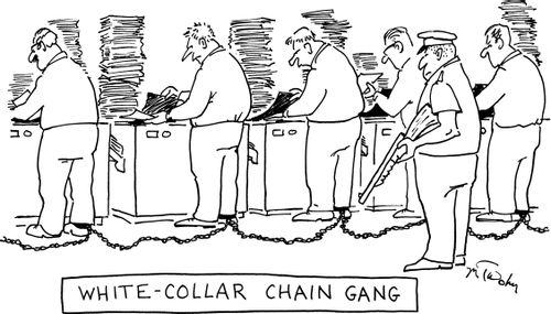 White-Collar Chain Gang