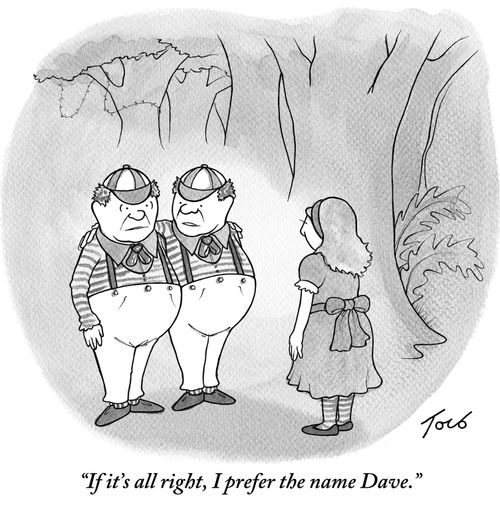 "If it's all right, I prefer the name Dave."
