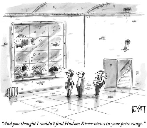 "And you thought I couldn't find Hudson River views in your price range."