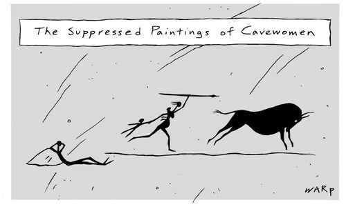 The Suppressed Paintings of Cavewomen