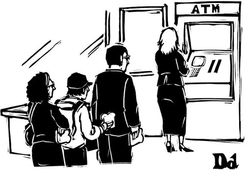 ATM toaster