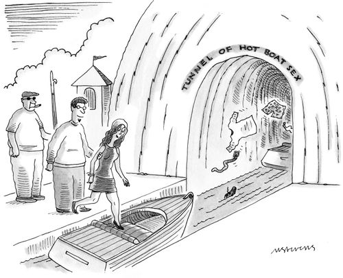 Tunnel of Hot Boat Sex