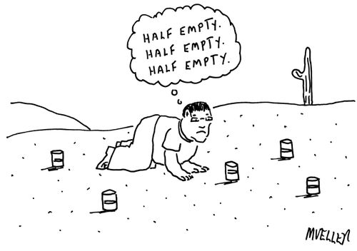 "Half Empty. Half Empty. Half Empty-"