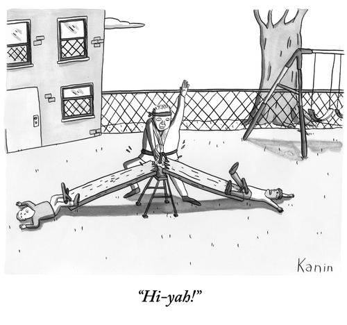 "Hi-yah!"