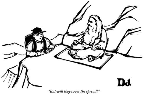 "But will they cover the spread?"