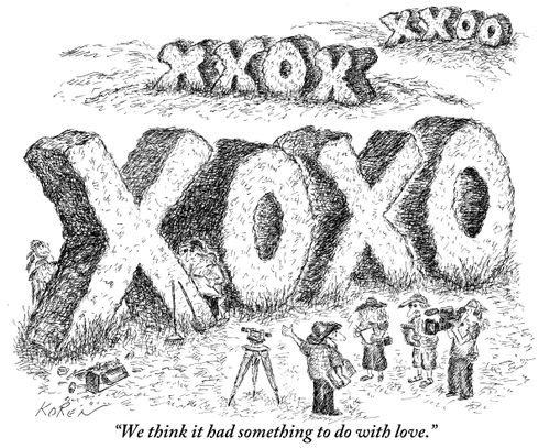 "We think it had something to do with love."