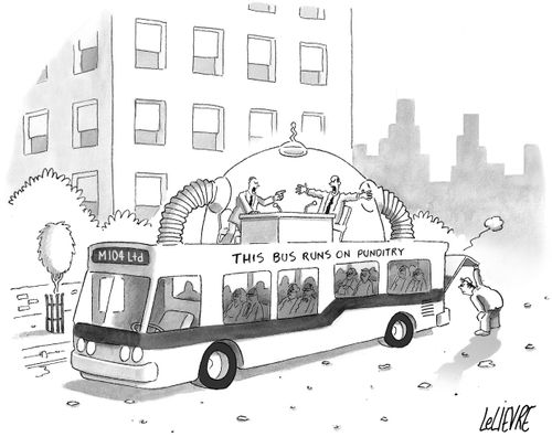 This Bus Runs on Punditry