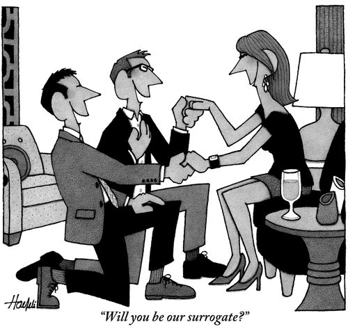 "Will you be our surrogate?"