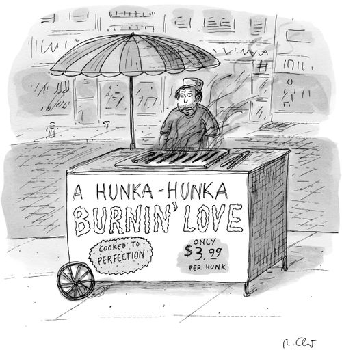 A hunka-hunka burnin' love - only $3.99 per hunk.