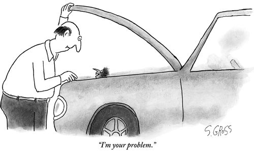 "I'm your problem."
