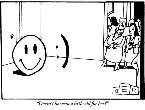 "Doesn't he seem a little old for her?"