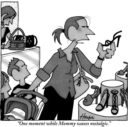 "One moment while Mommy waxes nostalgic."