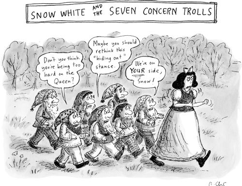 Snow White and the Seven Concern Trolls