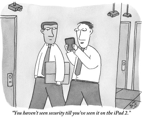 "You haven't seen security till you've seen it on the iPad 2."