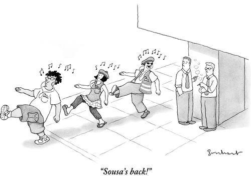 "Sousa's back!"