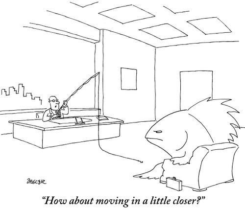 "How about moving in a little closer?"