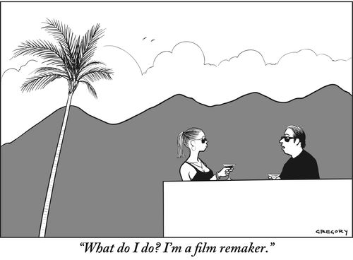 "What do I do? I'm a film remaker."