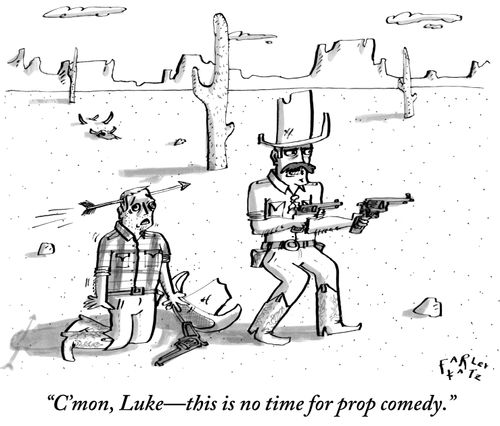 "C'mon, Luke-this is no time for prop comedy."