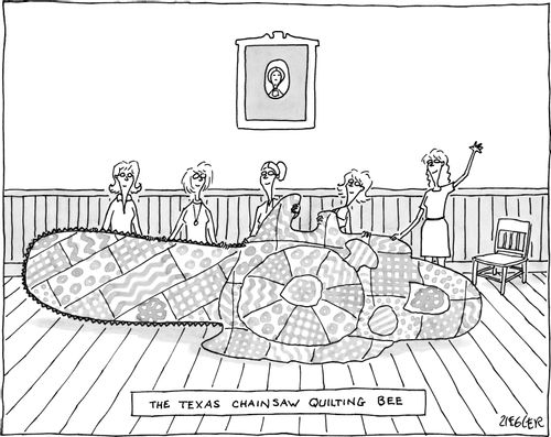 The Texas Chainsaw Quilting Bee