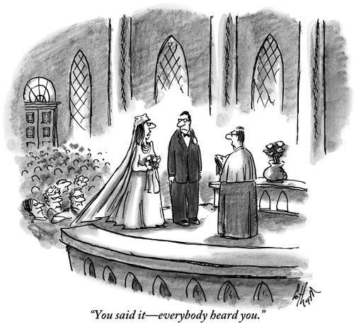 "You said it—everybody heard you."