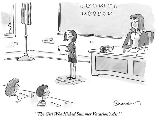 "'The Girl Who Kicked Summer Vacation's Ass.'"