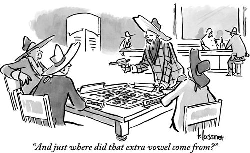 "And just where did that extra vowel come from?"