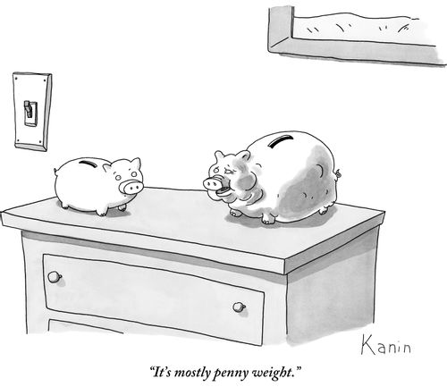 "It's mostly penny weight."