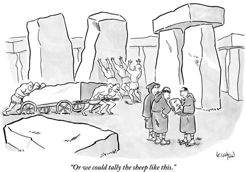 "Or we could tally the sheep like this."