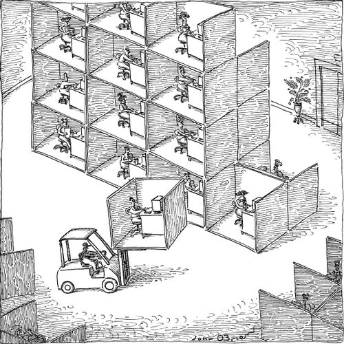 Office Cubicle Pallets